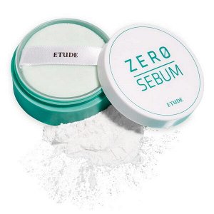 Минеральная матирующая пудра Etude Zero Sebum Drying Powder, 4гр