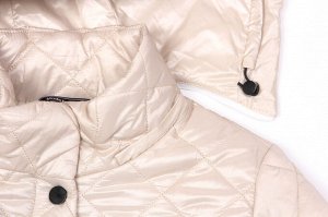 Пальто Представляем вашему вниманию демисезонное женское пальто с поясом из стеганой ткани – идеальный выбор для стильного и комфортного образа в весенне-осенний период. Это утепленное стеганое пальто
