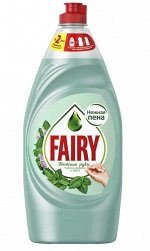 Средство для мытья посуды FAIRY Нежные руки. Чайное дерево и мята, 900 мл