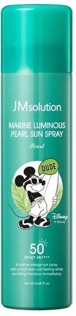 Disney Спрей солнцезащитный с жемчугом (Микки Маус) SPF50+, 180 мл