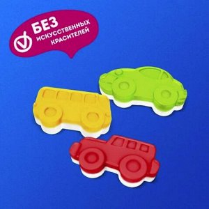 БОН ПАРИ®. Машинки®. Мармелад жевательный фигурный со вкусом фруктов, 15х75г
