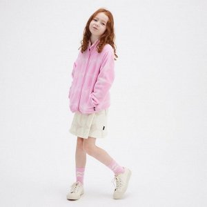 UNIQLO - флисовая кофточка для девочек - 10 PINK