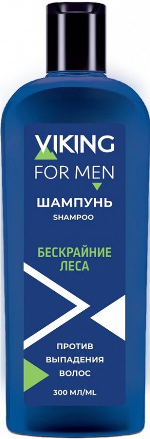 ВИКИНГ Шампунь 300мл "Бескрайние леса" против выпадения волос