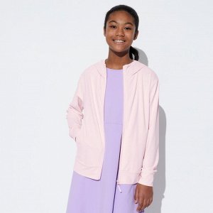 UNIQLO - сетчатая кофточка AIRism с защитой от УФ лучей - 10 PINK