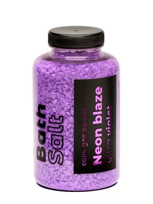 Соль д/ванны NEON BLAZE Ultra violet в банке 500 г Fabrik Cosmetology, шт