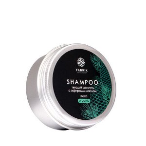 Шампунь твердый с эфирным маслом Пихта ALU 55 г Fabrik Cosmetology, шт