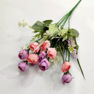 Лаванда декор Букет цветов  &quot;Камелии1&quot; искусственный