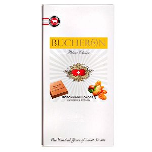 шоколад BUCHERON BLANC EDITION Молочный изюм-орехи 85 г 1/10