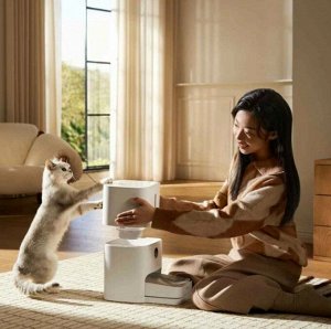 Умная автоматическая кормушка Xiaomi Mijia Smart Pet Feeder 2 MJWSQ02