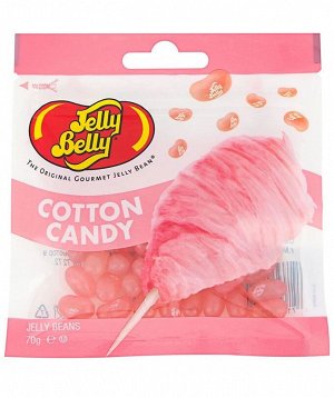 Драже Jelly Belly Cotton Candy \  драже Джелли Белли сахарная вата 70 гр