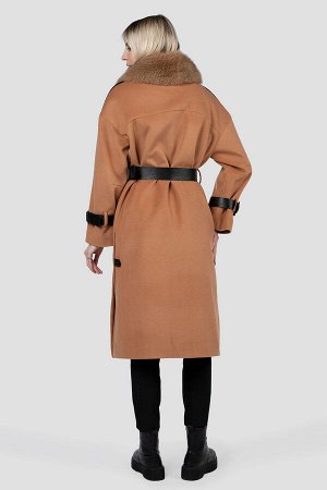 02-3241 Пальто женское утепленное (пояс)