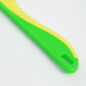 Набор расчесок для животных, с длинными и короткими зубьями, зелёный
