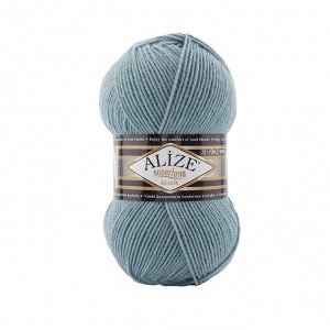 Пряжа Alize Superlana Klasik №575 Лазурный