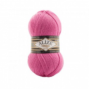 Пряжа Alize Superlana Klasik №178 Тёмно-розовый
