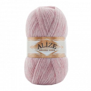 Пряжа Alize Angora Gold Ализе Ангора Голд цвет №664 пудра