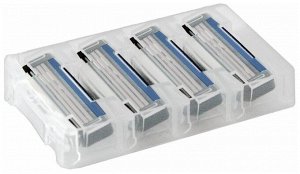 DORCO Сменные бритвенные кассеты с 3 лезвиями  PACE 3  NEW (4 шт)
