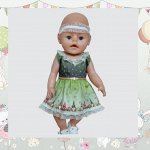 Платье 2 для куклы 40-43 см