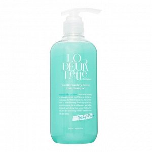LODEURLETTE Парфюмированный шампунь для волос c ароматом детской присыпки / In England Colorfit Powdery Breeze Hair Shampoo, 500 мл