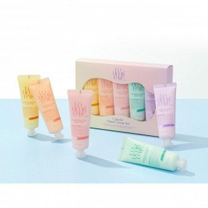 LODEURLETTE Набор увлажняющих кремов для рук / In England Colorfit Hand Cream Set, 50 мл x 5