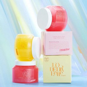 LODEURLETTE Сахарный скраб для тела с ароматом иланг-иланг / In England Colorfit The Ylang Garden Sugar Scrub, 500 г
