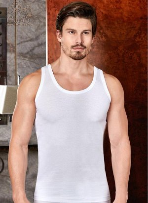 Мужская атлет майка Modal (S,M,L,XL,XXL, 3XL) Berrak Berrak 1035 Beyaz