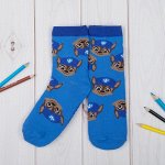 Носки детские PAW PATROL &quot;Гончик&quot;, син 14-16 см, 2-3 г., 80% хл.,17% п/а, 3% эл.