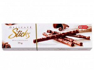 Шоколадные конфеты CARLETTI Delicate Sticks 75 г
