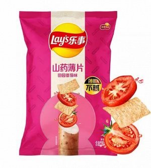 Lay's Yam Tomato 80g - Лэйс ям с томатом. Китай