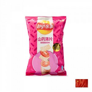 Lay's Yam Tomato 80g - Лэйс ям с томатом. Китай