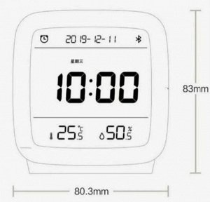 Умный будильник Xiaomi Qingping Bluetooth Alarm Clock (CGD1)