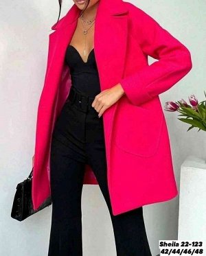 Женское пальто Ткань: Кашемир, полностью на подкладе в размер