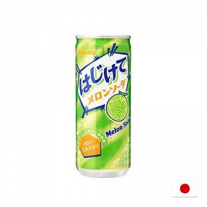 Sangaria Melon Soda 250ml - Японская газировка Сангария Дыня