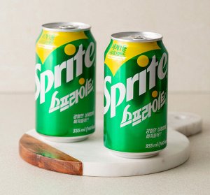 Sprite 355ml - Газированный напиток Спрайт. Корея