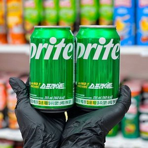 Sprite 355ml - Газированный напиток Спрайт. Корея