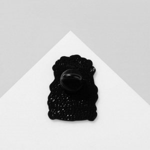 Значок «Япония» прятки, цветной в чёрном металле