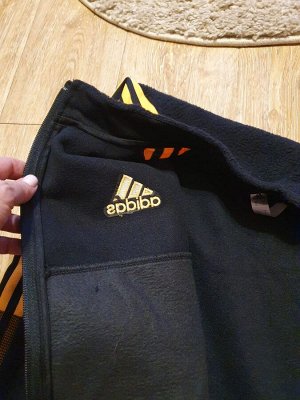 Теплая флисовая куртка Adidas