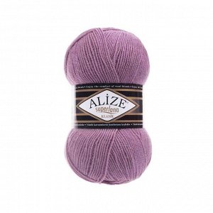 Пряжа Alize Superlana Klasik №28 Сухая роза