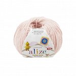 Пряжа Alize Cotton Gold Hobby new №382 Телесный