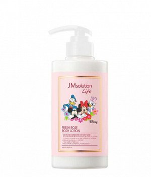 Лосьон для тела с экстрактом розы  LIFE DISNEY FRESH ROSE BODY LOTION