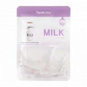 Farm Stay Visible Difference Mask Sheet Milk Маска тканевая с молочными протеинами23 ml