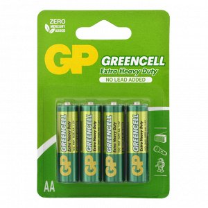 Батарейки GP Greencell АА 4шт