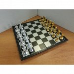 Шахматы магнитные пластиковые &quot;золото-серебро&quot; 25 см