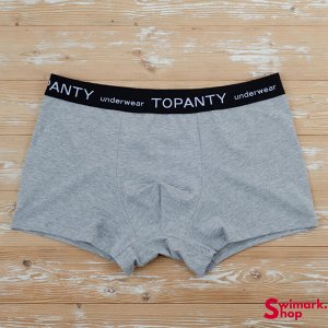 Мужские боксеры TOPANTY TP-8001, СЕРЫЙ МЕЛАНЖ