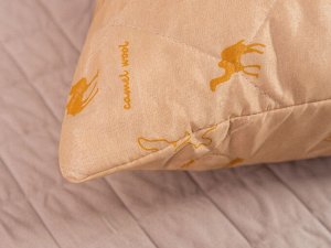 Подушка "Верблюд"  п/э 48*68 (550г)полиэфирное волокно,стег,пакет с пл.ручкой(Н)