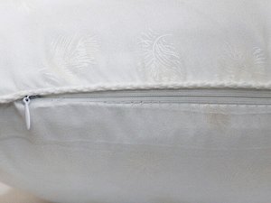 Наволочка на молнии (наперник тик 100% пэ) 50*70