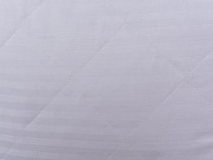 Подушка "Бамбук" страйп-сатин(бел) 48*68 (550г)на молнии лебпух+бамбук,стег,лента,сумка(Н)