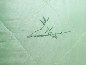 Подушка "Бамбук"  п/э 38*58 (270г)полиэфирное волокно,стег,пакет с пл.ручкой(Н)