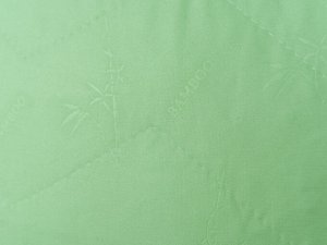 Подушка "Бамбук" микрофибра(зел) 48*68 (550г)на молнии лебпух+бамбук,стег,лента,сумка(Н)