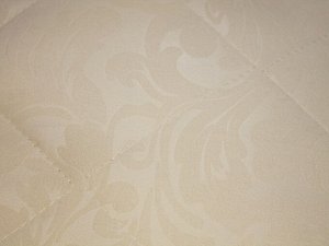 Подушка "Овечья шерсть" микрофибра(беж) 48*68 (550г)на молнии лебпух+овца,стег,лента,сумка