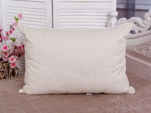Подушка "Файберфлекс"  у/степ п/э(жаккард) 68*68 (850г)файберфлекс,х/б кант,пакет с пл.ручкой(Н)